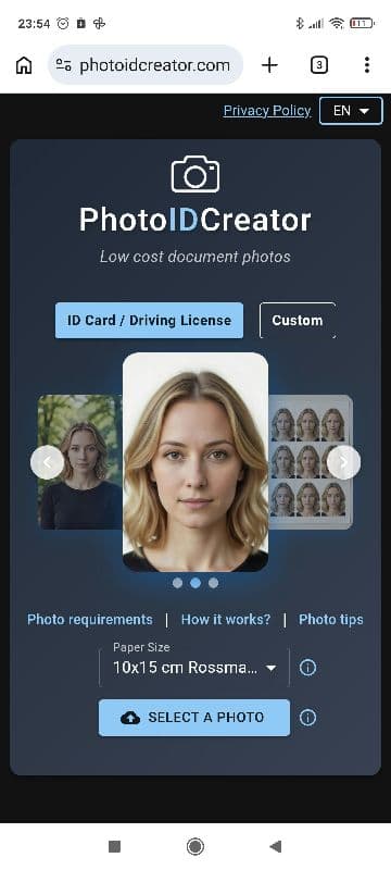 PhotoIDCreator