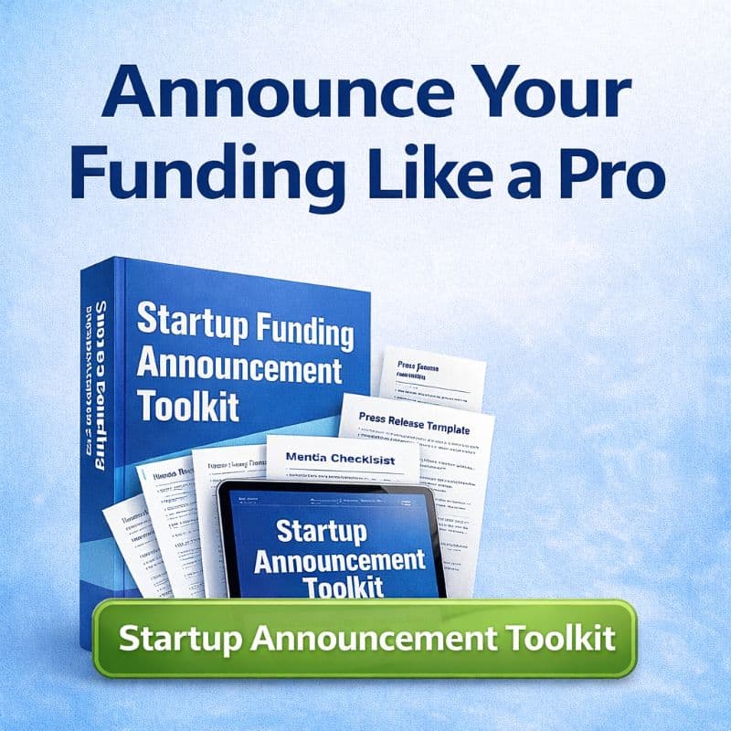 Startup Funding Announcement Playbook