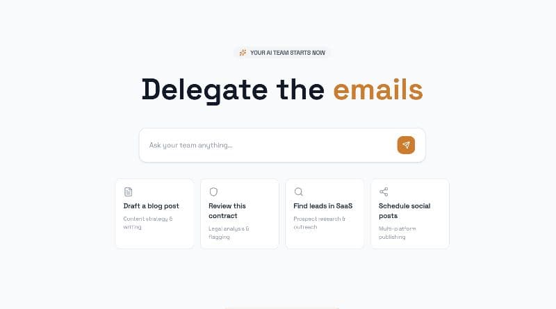 Delegated to
