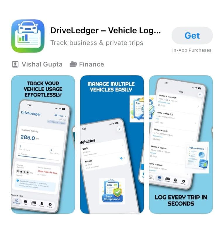 DriveLedger-Vehicle Logbook