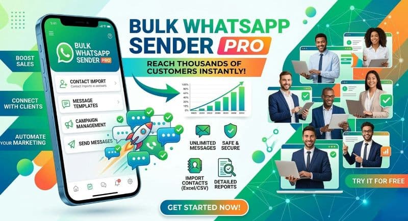 Bulk WhatsApp Sender Pro
