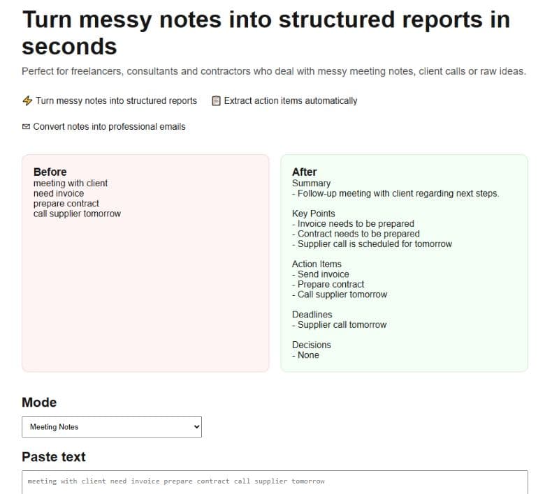 Document Structurer AI