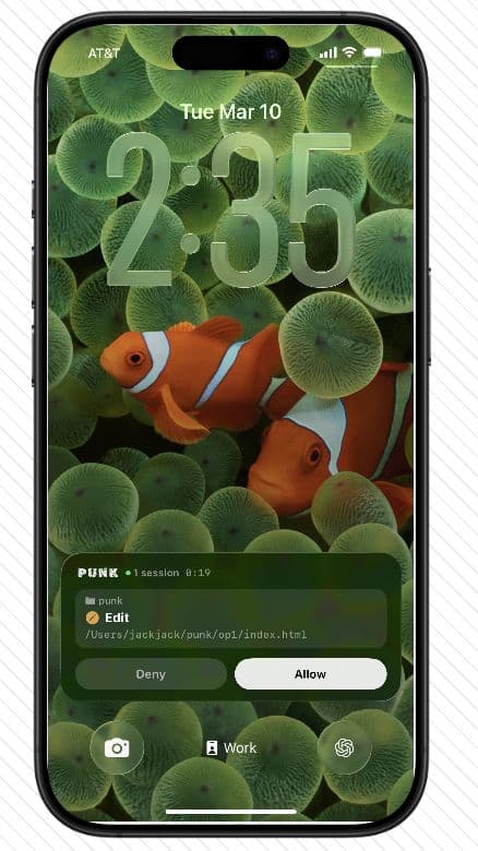 PUNK - Remote Control for Claude Code