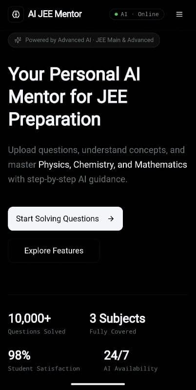 Jee mentor 
