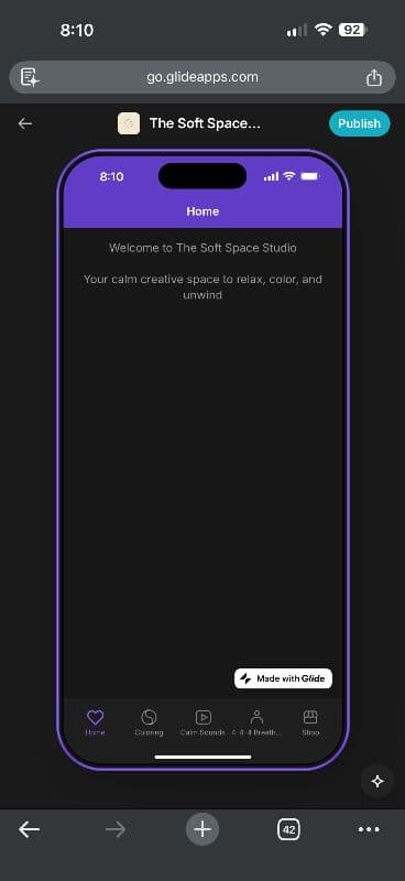 The Soft Space Studio Calm App