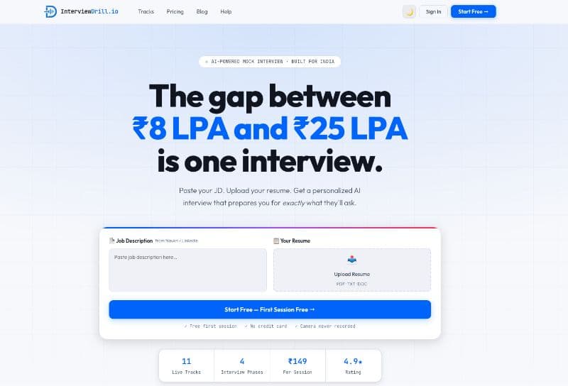 InterviewDrill.io