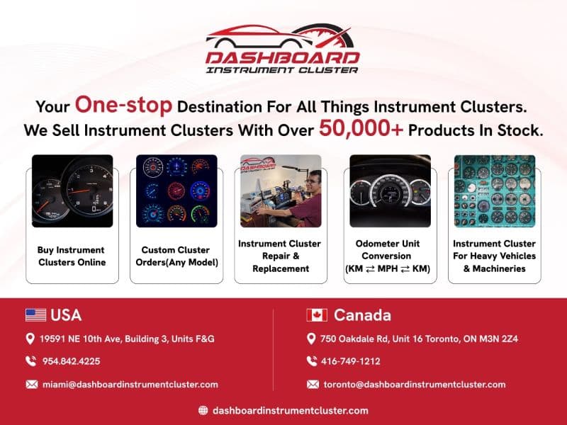 Dashboard Instrument Cluster