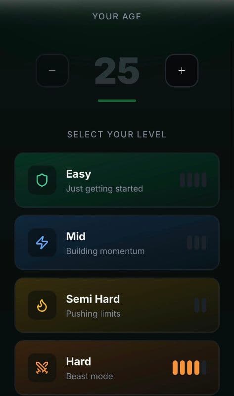 Workout generator 1031