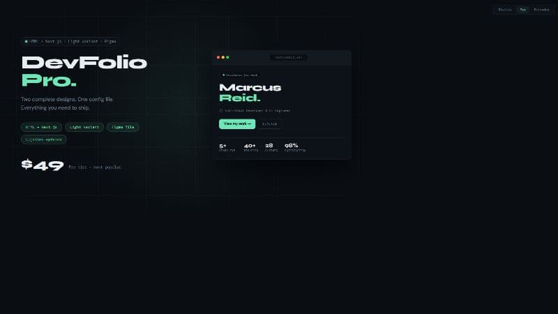 DevFolio Pro