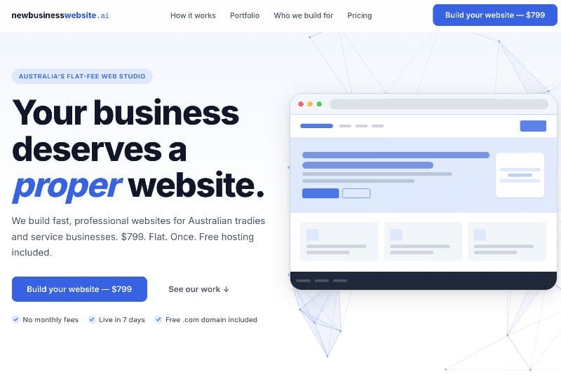 newbusinesswebsite.ai
