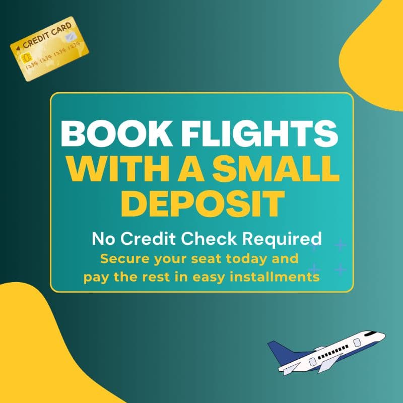 Book Now Pay Later Flights UK