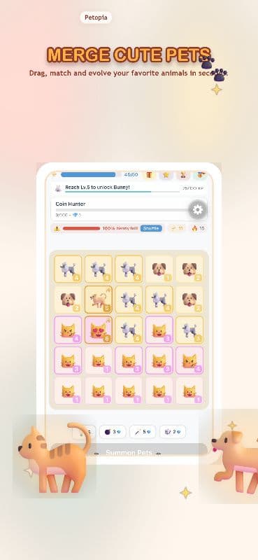 Petopia: Merge & Collect