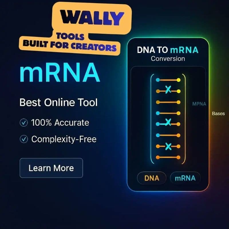DNA to mRNA Converter