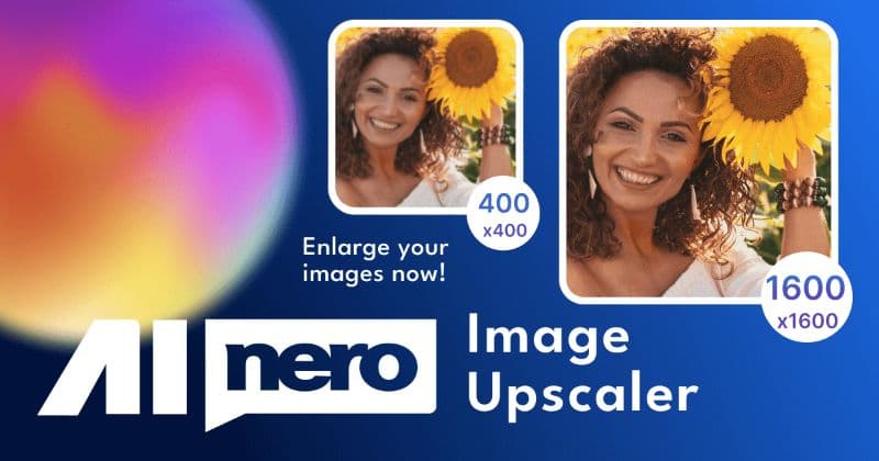 Nero Image Upscaler