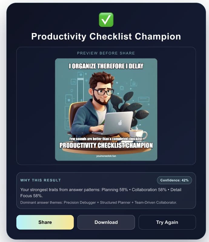 You in One Click