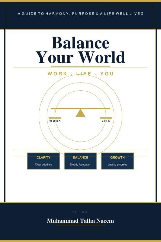 Balance Your World: Work. Life. You.